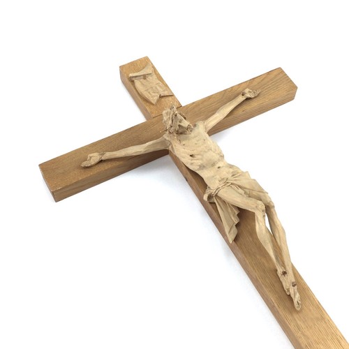 Wandkreuz holz geschnitzt - holz,