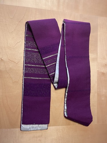 Lange überstola violett - lange,