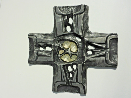 Seltenes großes wandkreuz - wandkreuz, 48