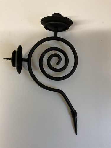 Zwei antike wand - zwei, wand-kerzenhalter