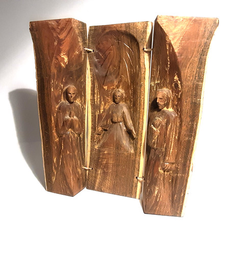Kleiner holzaltar christi - holzaltar,
