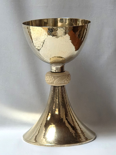 Silber messkelch vergoldet - silber,