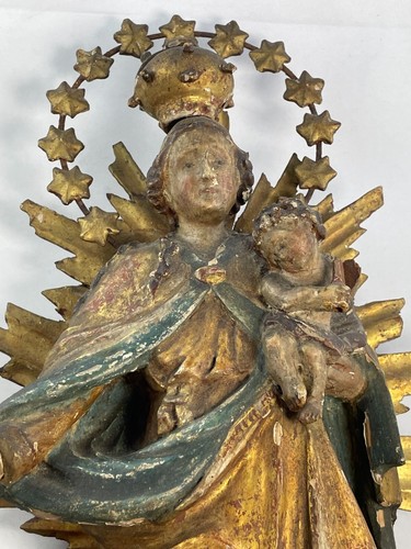 Antike mondsichelmadonna - antike,