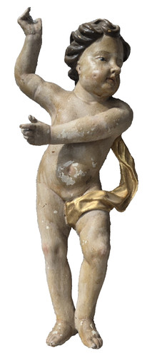 Barock engel putto gold - engel,