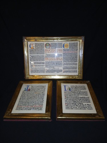 Altartafeln set 1836 - altartafeln,