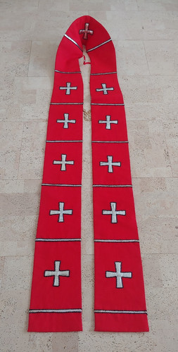 Große rote segensstola - große, /
