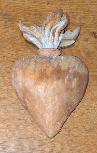 Großes barock holz - holz, maria