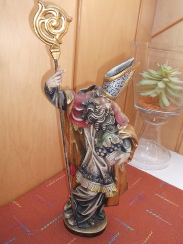 Geschnitzte holz figur - geschnitzte, holz-figur