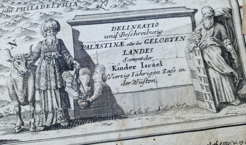 Kupferstich 1725 von - von, antik