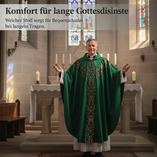 Liturgische kasel besticktes - liturgische, kasel,