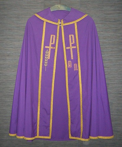 Antik messgewand chormantel - messgewand,