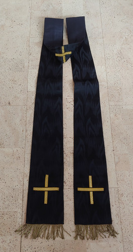 Schöne schwarze stola edler - schwarze,