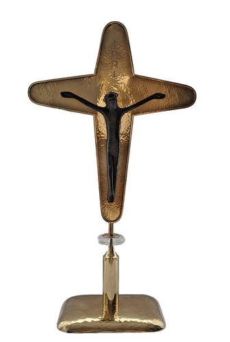 Gold kruzifix bronze - gold, 62