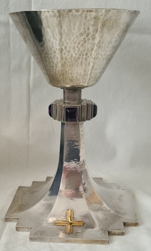 Silber messkelch art deco - silber,
