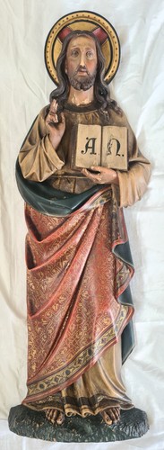 Relief christus holz - cm,
