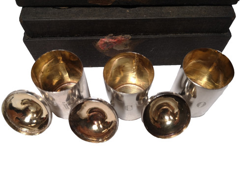 Barocke silber lot garnitur - silber, 13