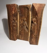 Triptychon Holz kl. Altar