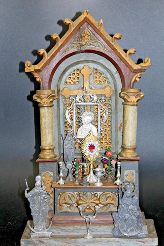 Schöner alter haus altar - alter,