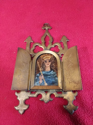 Antiken reisealtar tryptychon - reisealtar,